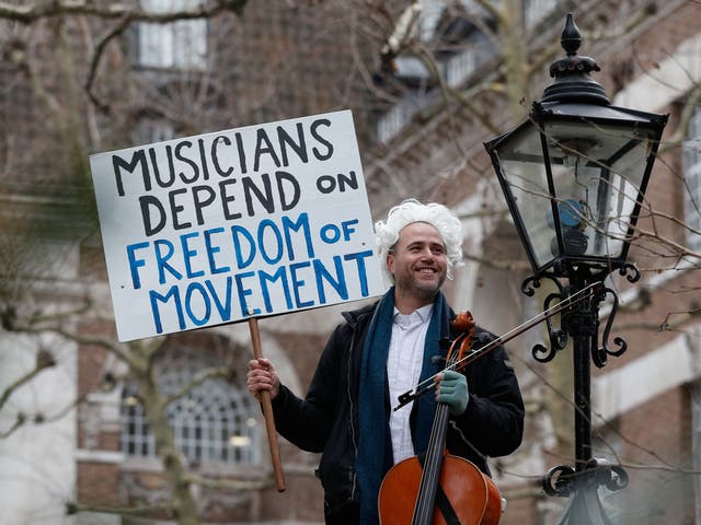 <p>Leaving the EU is causing severe problems for professional musicians </p>