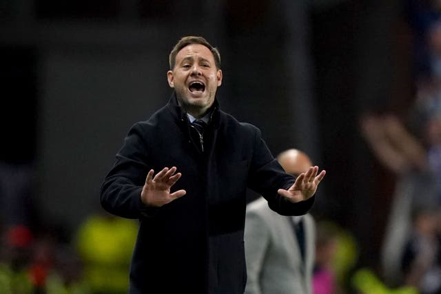 Rangers manager Michael Beale is still confident of Champions League progress (Andrew Milligan/PA)