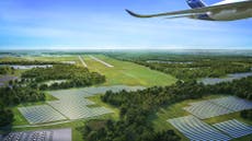 Solar panels to surround Dulles Airport will deliver power to 37,000 homes