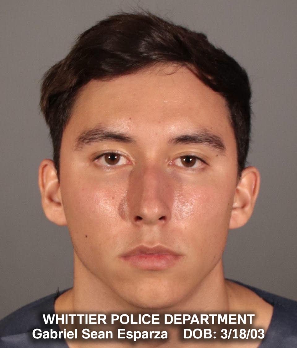 Gabriel Esparza, 20, is charged with murder and kidnapping of Andrea Vasquez