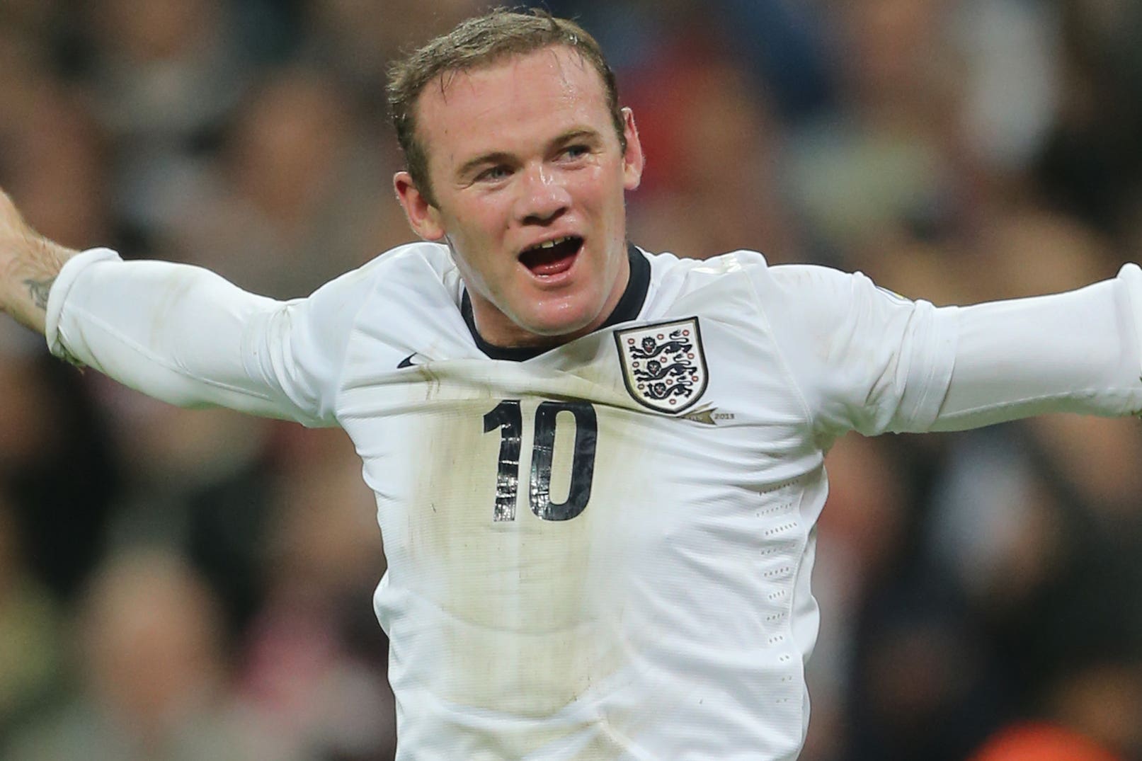 Wayne Rooney's England debut (2003)