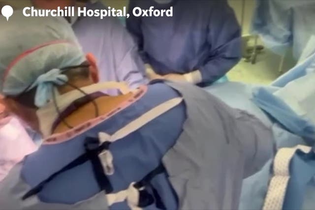 <p>Surgeons perform UK’s first womb transplant.</p>