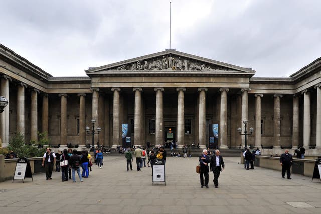 <p>The British Museum said items from its collection were found to be ‘missing, stolen or damaged’ (Tim Ireland/PA)</p>