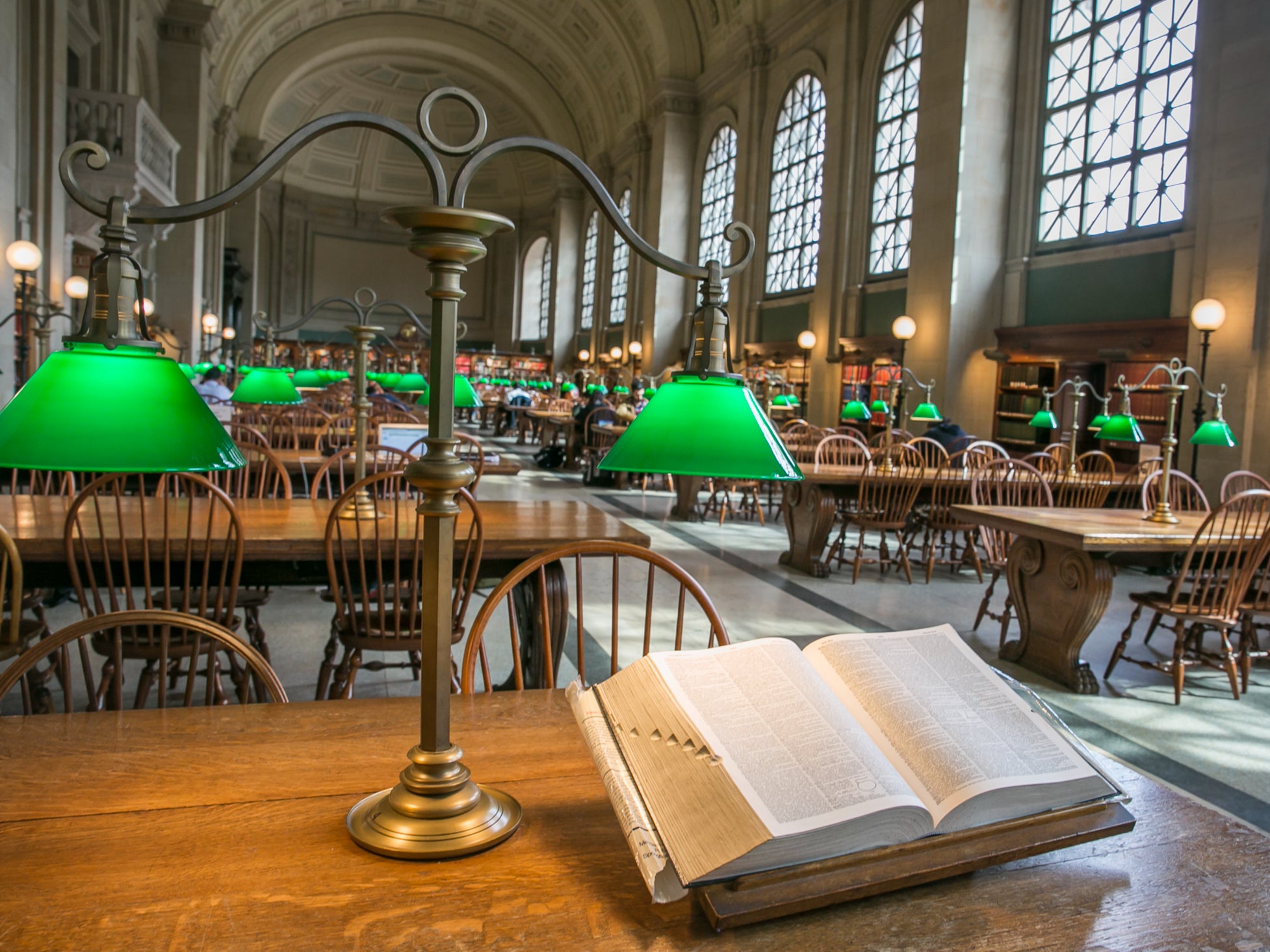 Boston Public Library is regarded as one of America’s most spectacular examples of Renaissance Beaux-Arts classicism