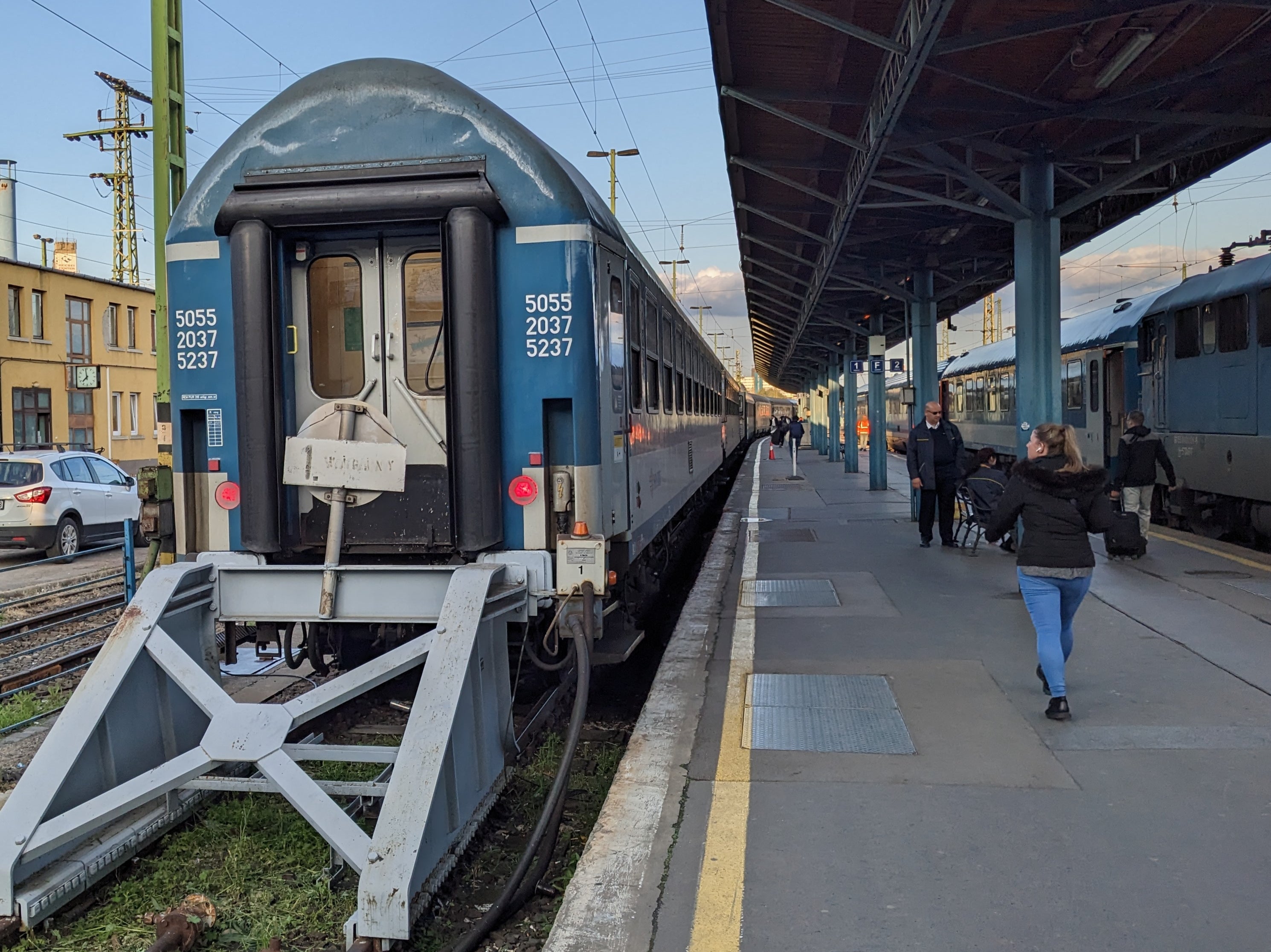 Last leg: The sleeper train to Brasov