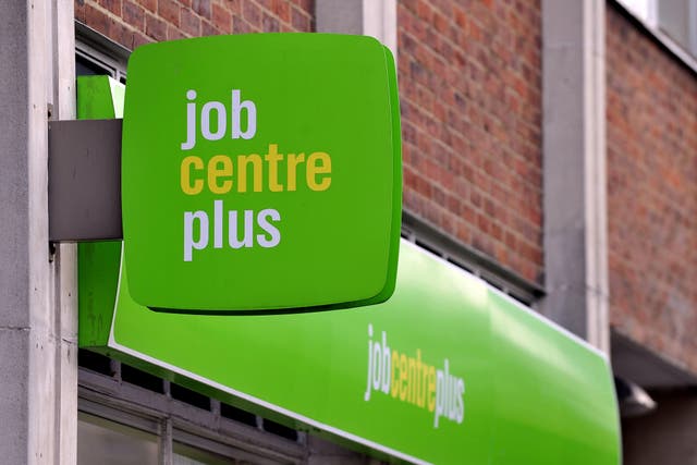 A survey of Universal Credit claimants says they are less likely to form a supportive relationship with Jobcentre staff due to their focus on enforcement (Nick Ansell/PA)