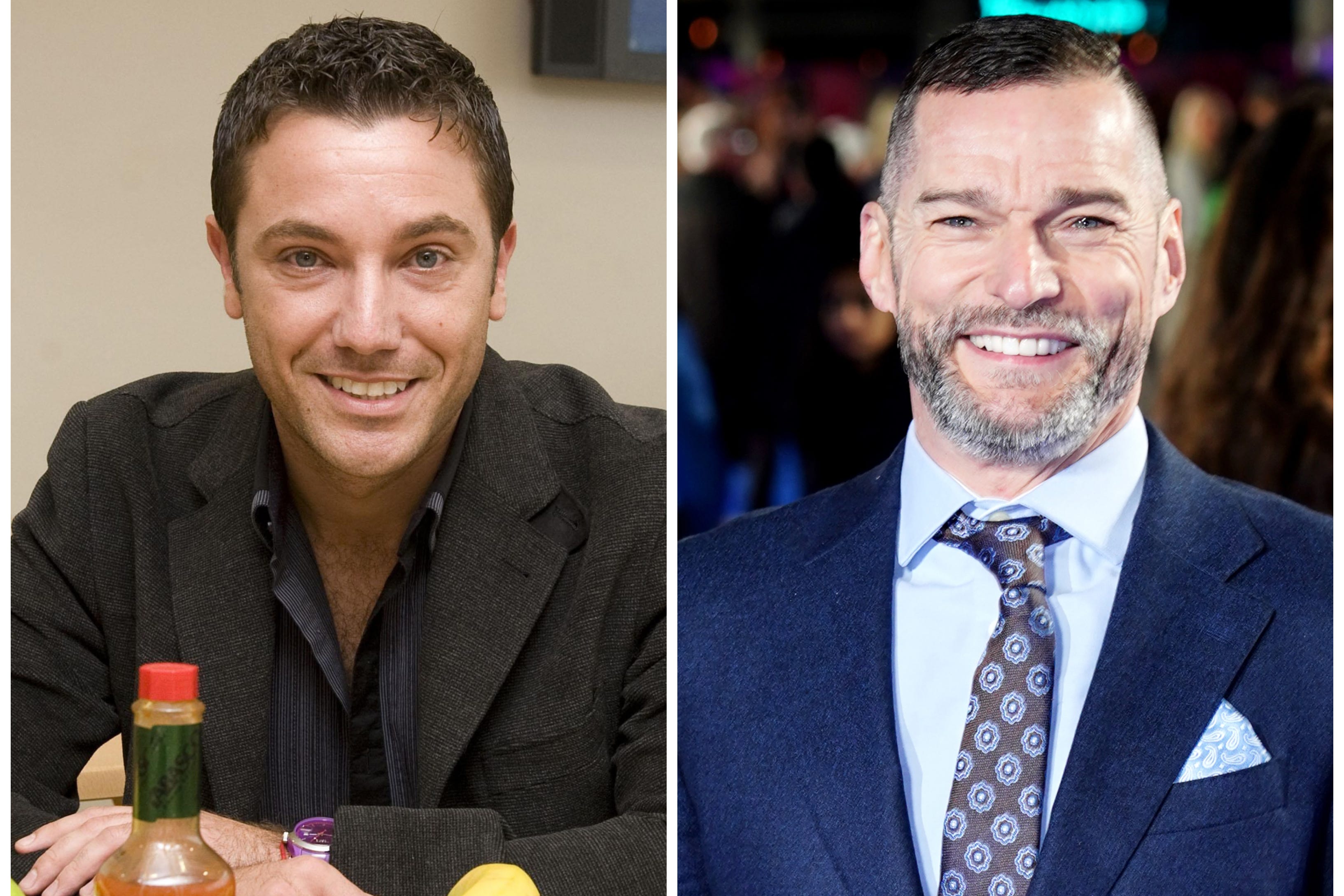 Gino D’Acampo and Fred Sirieix (Ian West/PA)