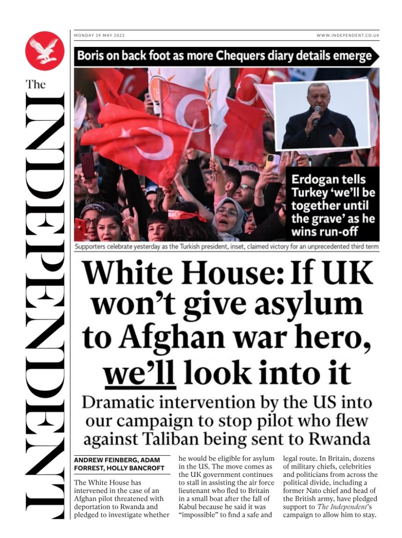 White House: If UK won’t give asylum to Afghan war hero, we’ll look into it