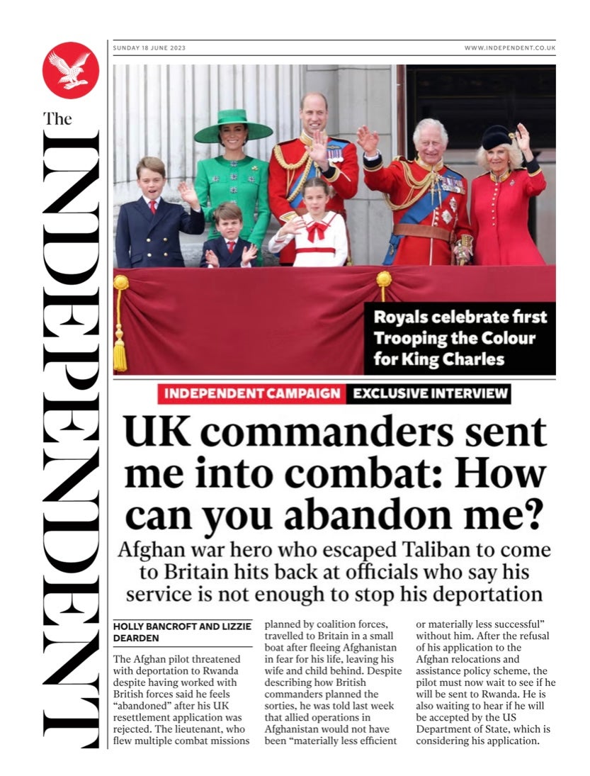 UK commanders sent me into combat: How can you abandon me?