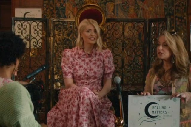 <p>Holly Willoughby as the ‘queen of daytime’ in Midsomer Murders </p>
