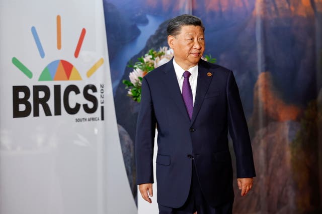 <p>As Xi Jinping arrives at the Brics summit in Johannesburg,  China’s economy could also be heading south</p>