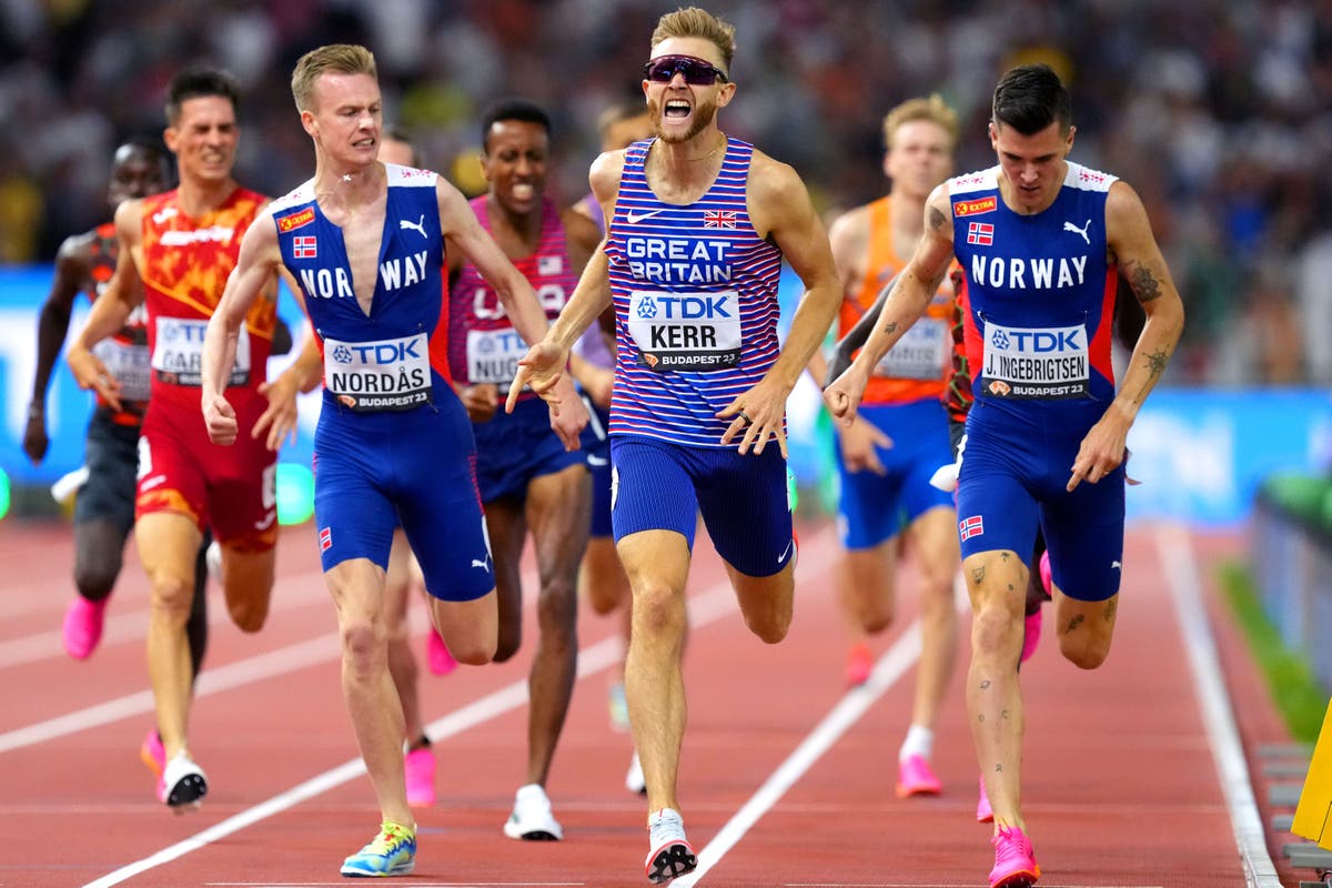 Great Britain’s Josh Kerr wins beautiful 1500m gold at World Championships