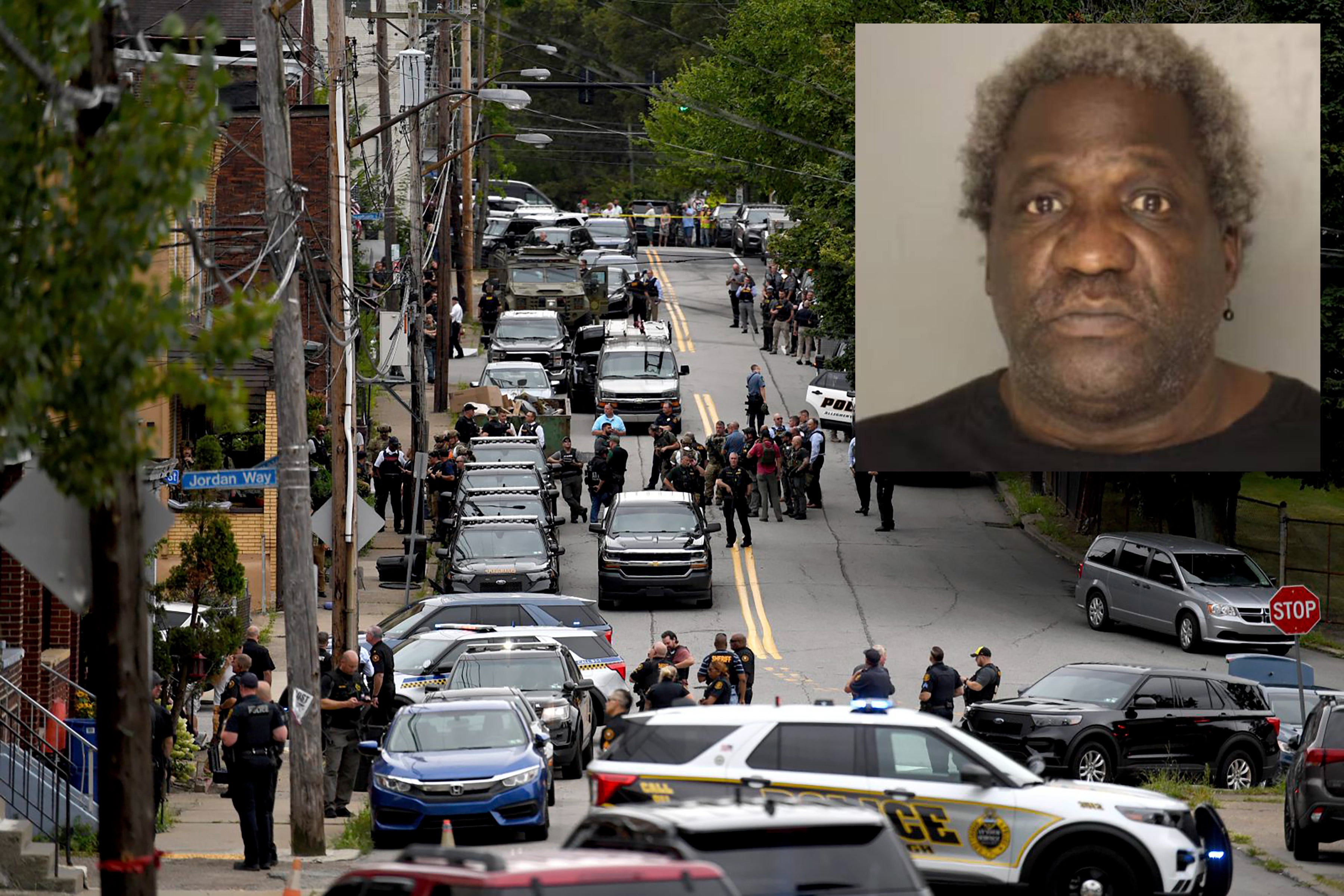 Why did William Hardison Sr, 63, start a multi-hour gun battle with  Pittsburgh police that led to his death?