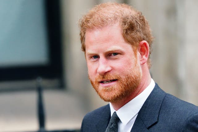 The Duke of Sussex has been WellChild’s patron for 15 years (Victoria Jones/PA)