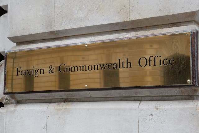The Foreign and Commonwealth Office had drawn up the document for use by UK embassies across the world (PA)