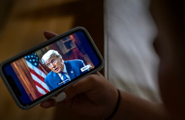 <p>Donald Trump launched his TikTok account last weekend and quickly accumulated more than 5m followers </p>