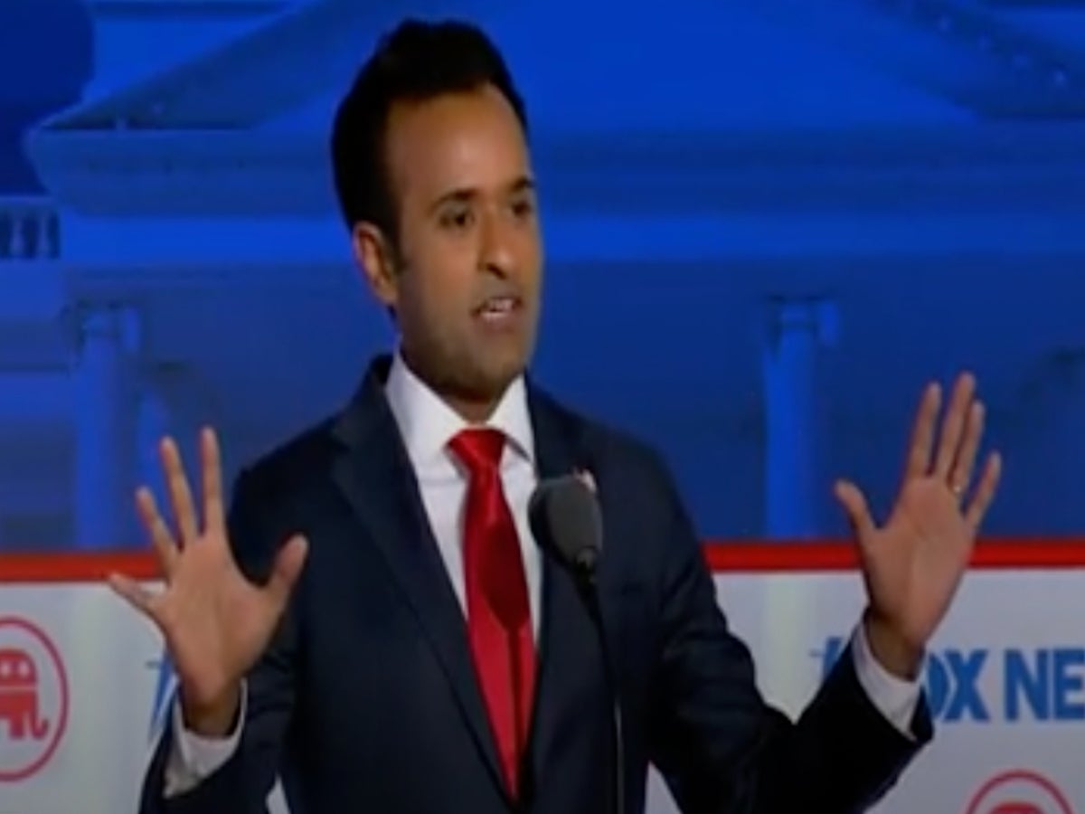 Vivek Ramaswamy calls climate change a ‘hoax’ during GOP debate - 'The ...