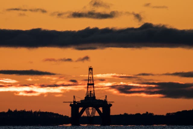 The amount of oil and gas that Harbour produced also reduced slightly from 211,000 barrels of oil equivalent per day (Jane Barlow/PA)
