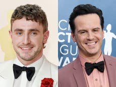 Paul Mescal and Andrew Scott were ‘fearless’ filming sex scenes for new romance, says director