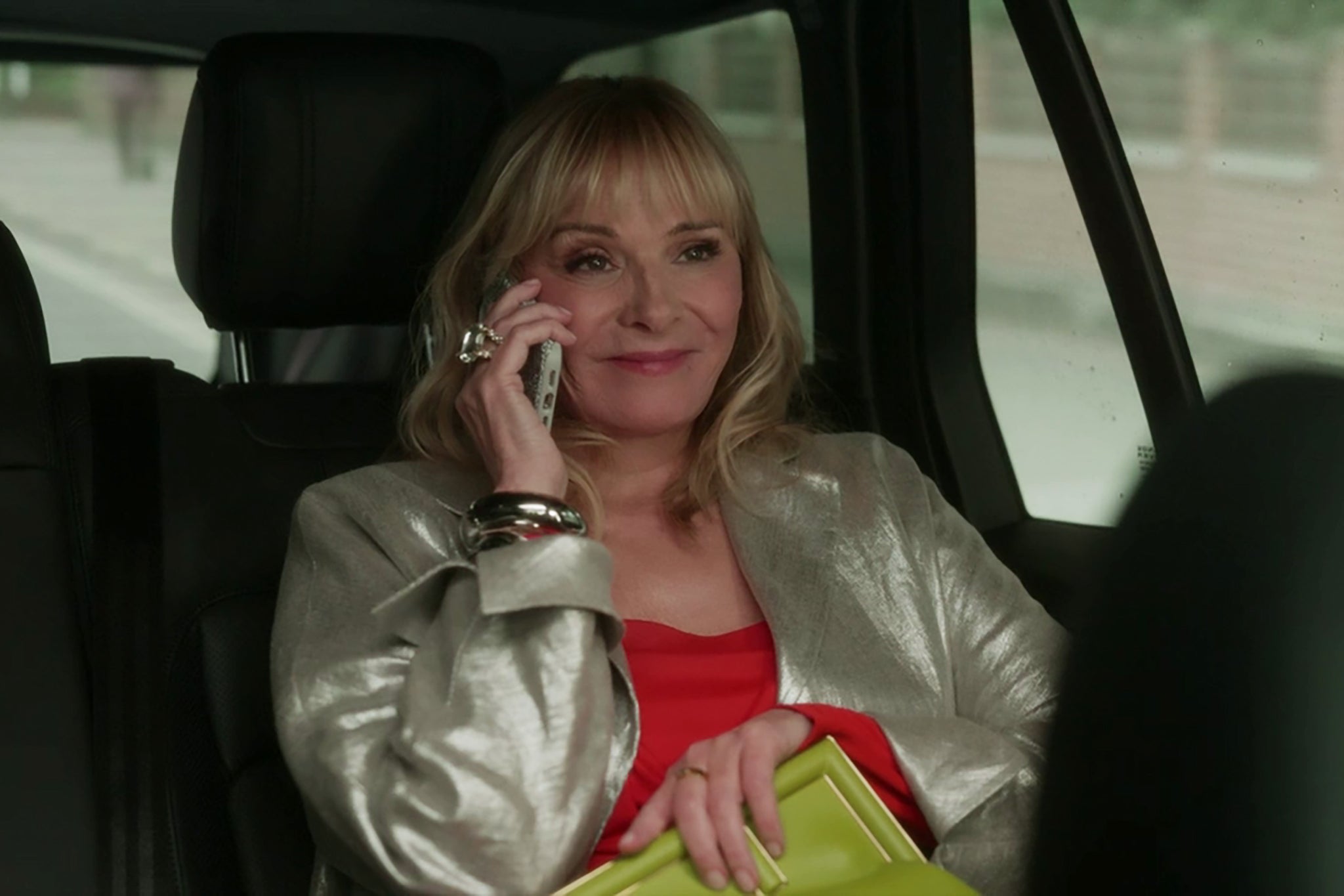 She’s back: Kim Cattrall as Samantha in the ‘And Just Like That’ finale