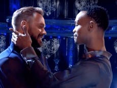 Johannes Radebe responds after John Whaite reveals he fell in love with Strictly pro