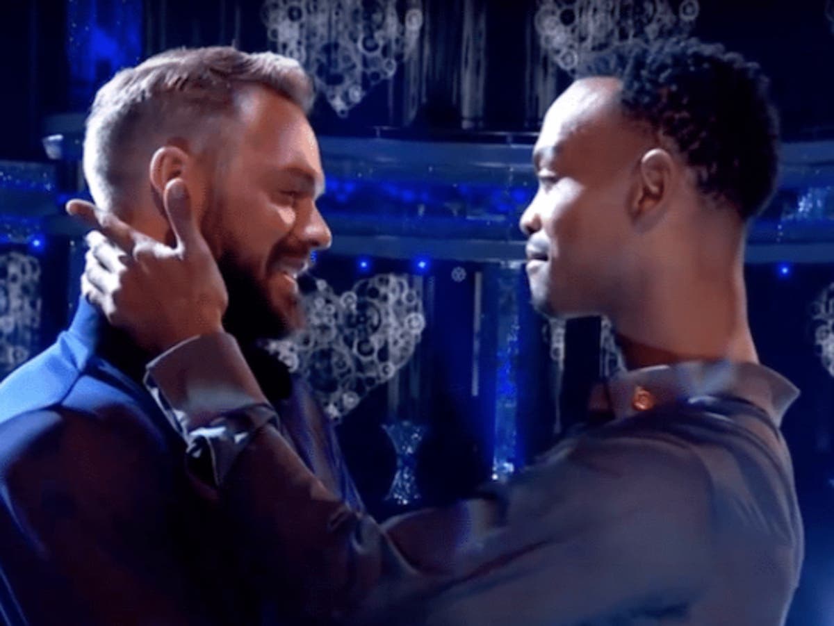 Johannes Radebe responds after John Whaite reveals he fell in love with Strictly pro