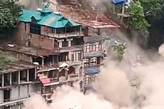 Watch: Landslide destroys homes in India after heavy monsoon rain