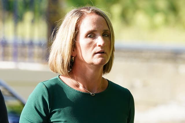 Sarah Moulds was sacked as a primary school teacher after footage of the incident emerged (Jacob King/PA)