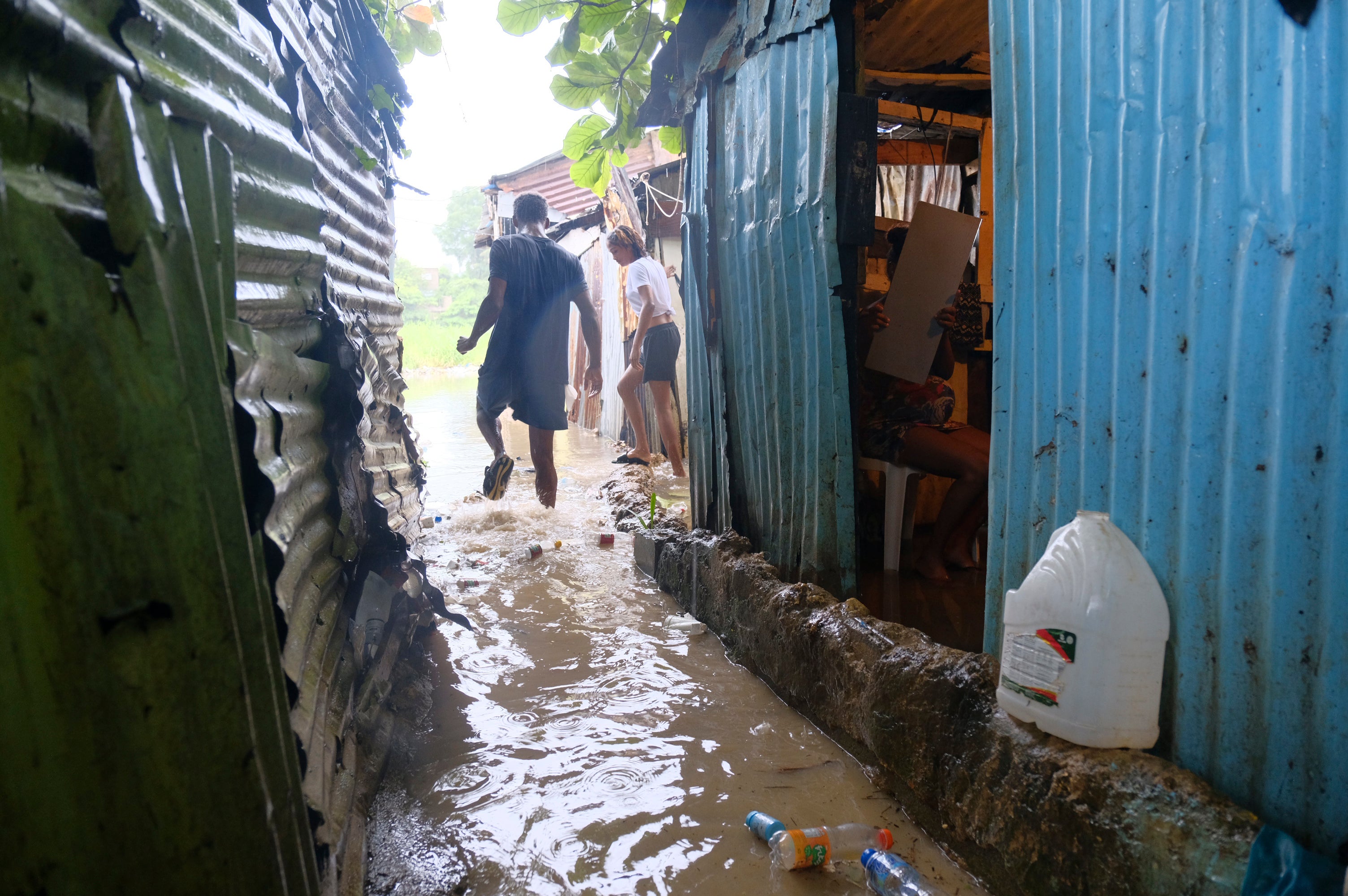 Franklin struck the Dominican Republic last week