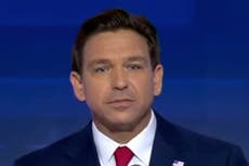 DeSantis’s awkward delayed smile goes viral after first Republican debate