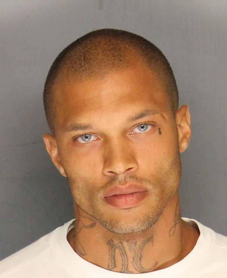 Jeremy Meeks, then 30, was a convicted felon whose 2014 mug shot was posted on the Stockton Police Department’s Facebook page, subsequently going viral for his good looks