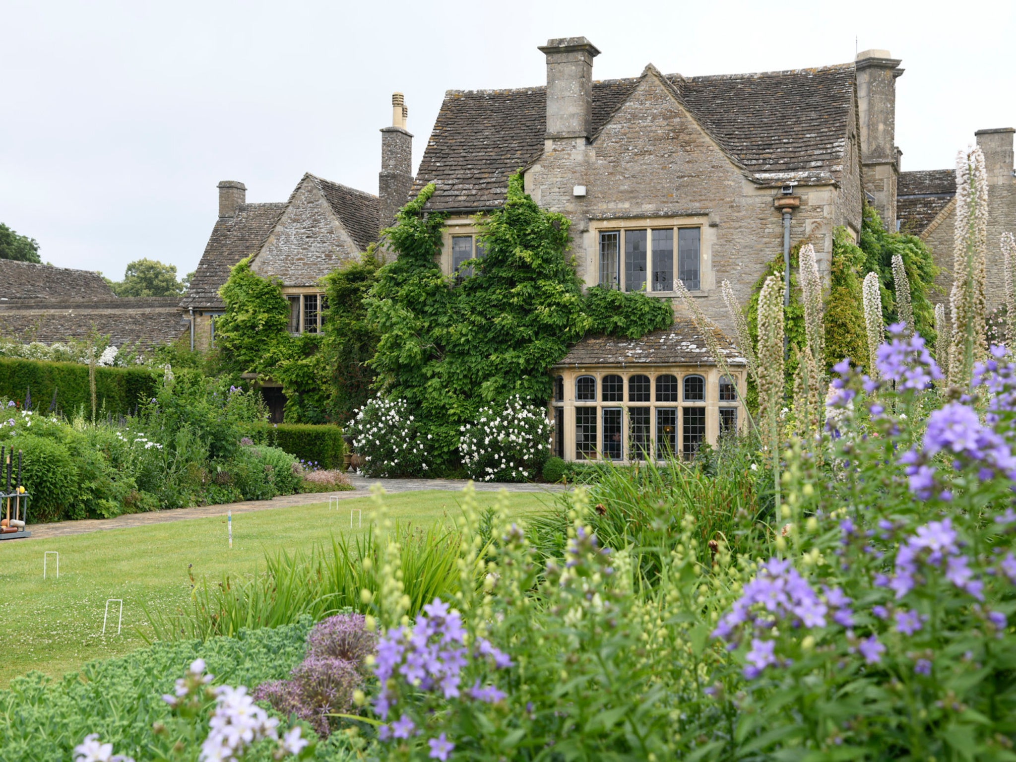 Inside this former farmhouse lies a luxurious spa and a private cinema