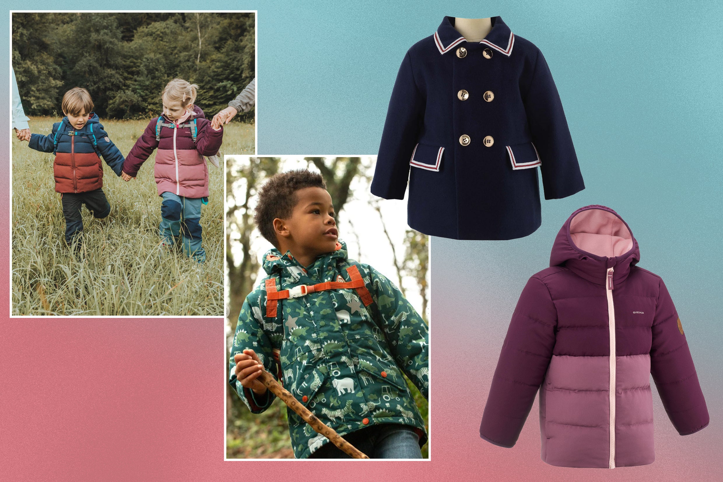 We’ve gone for darker colourways in this round-up, as typically school uniform policies ask for a navy or black coat