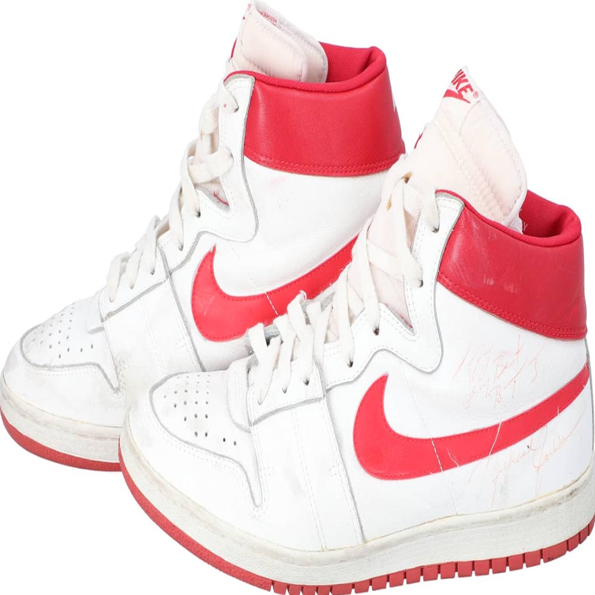 Michael Jordan Autographed Nike Air Jordan 1 Retro High Shoes