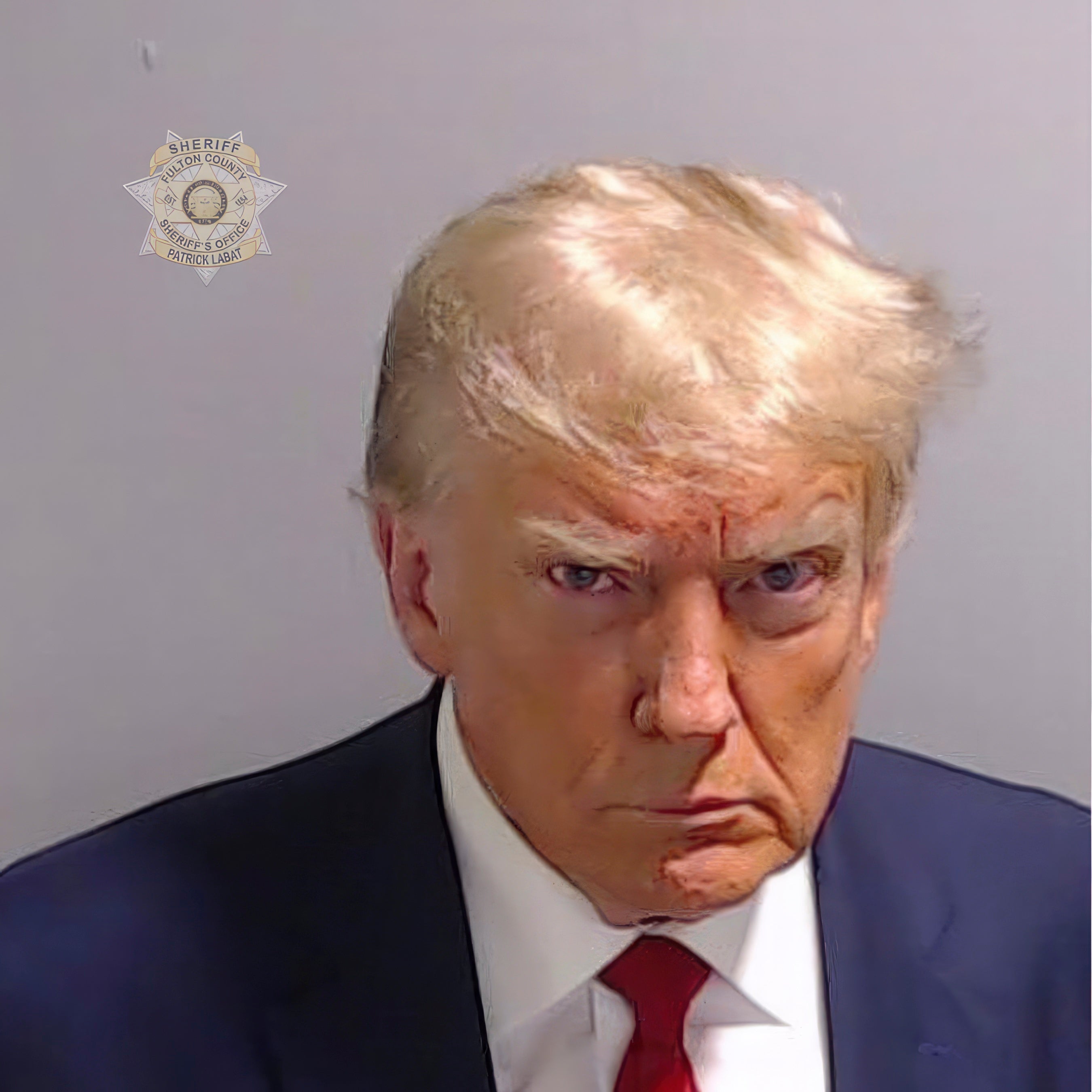 Donald Trump’s long-awaited mugshot