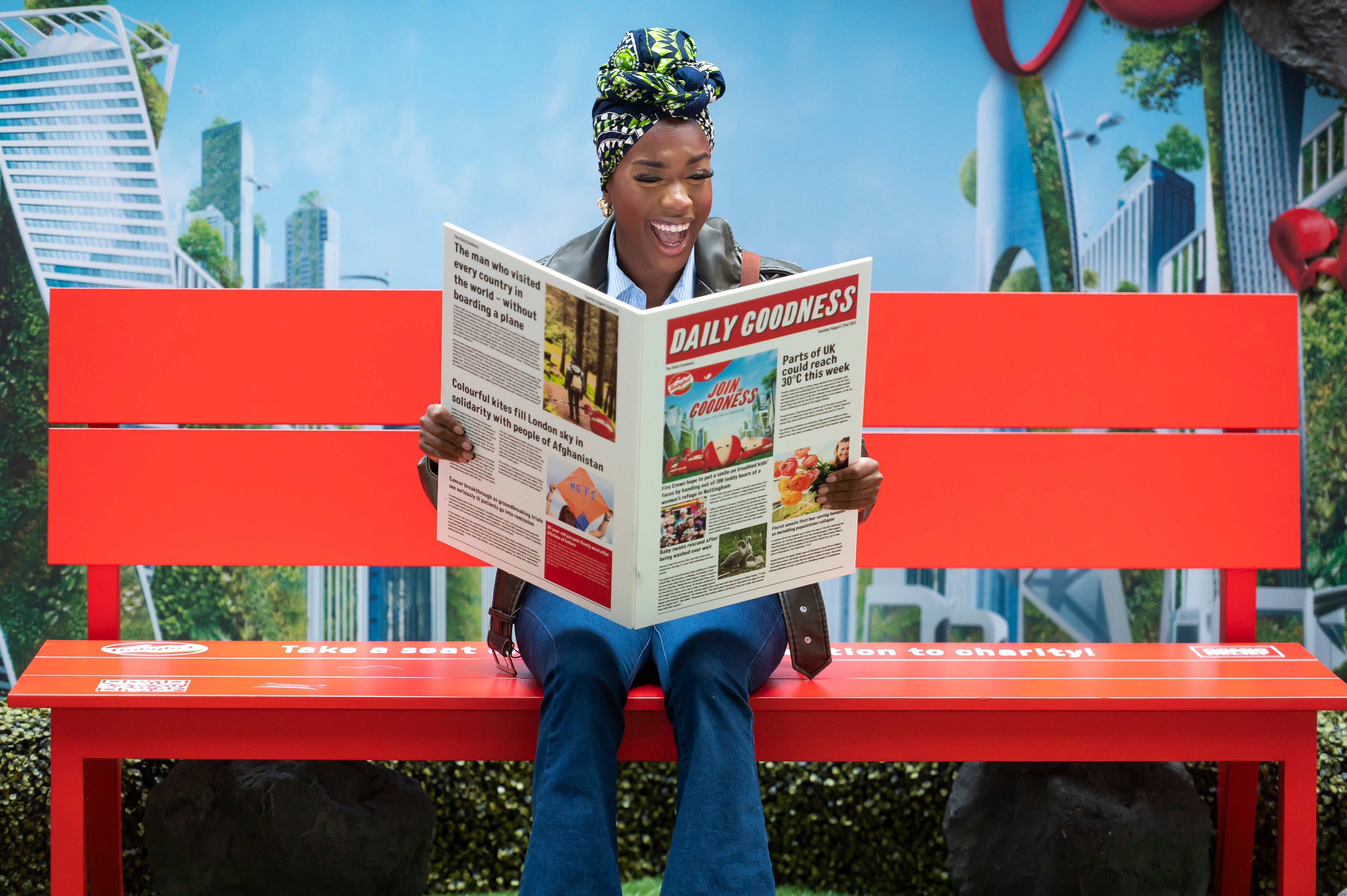 The research was commissioned by Babybel to mark the creation of it’s Goodness Bench inside King’s Cross Station, London