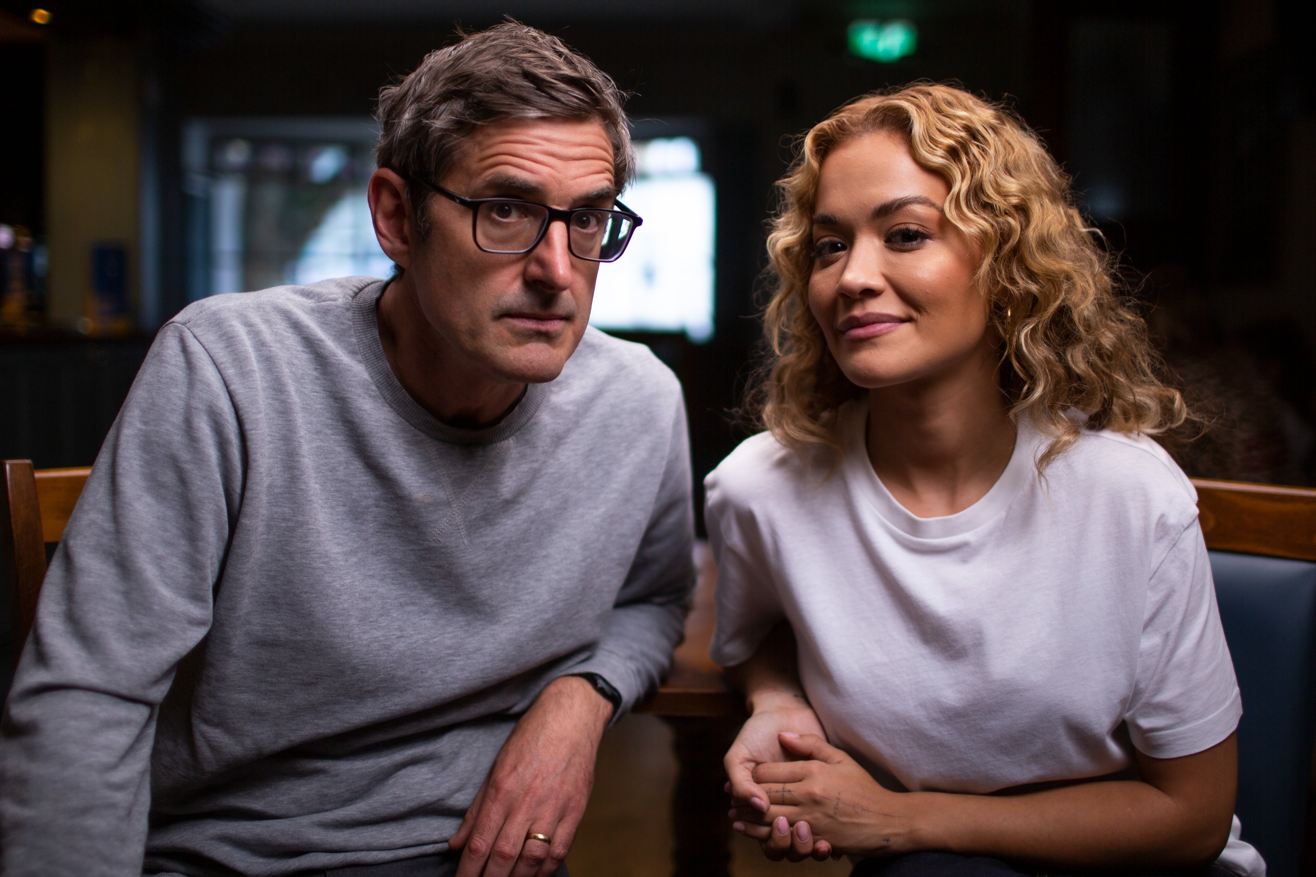 Not particularly gruelling: When Louis Theroux met... Rita Ora?