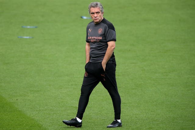 Manchester City assistant boss Juanma Lillo takes charge of the team this weekend (Nick Potts/PA)