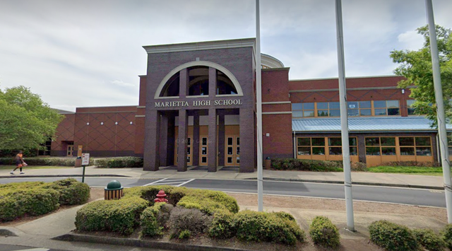 <p>Marietta High School </p>