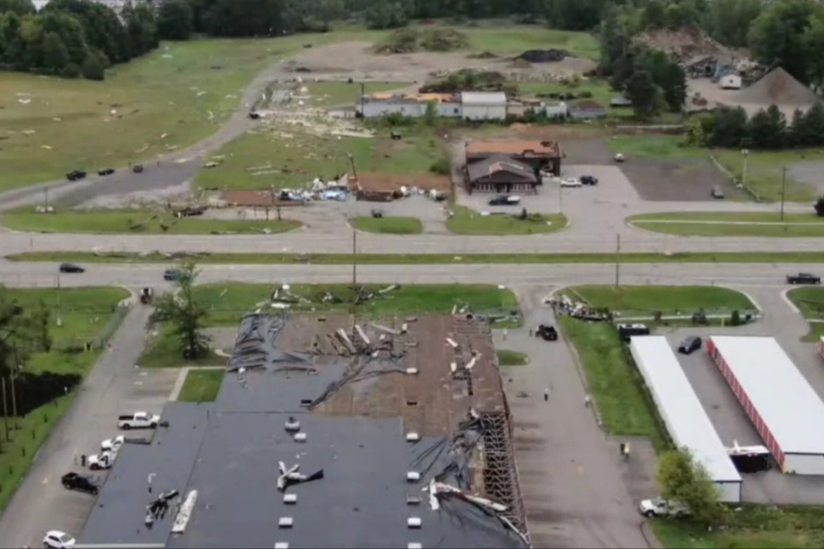 Two children among five dead as severe storms — including at least one tornado — devastate Michigan