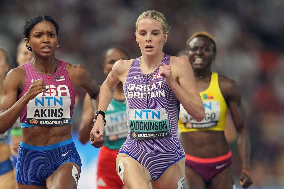 Keely Hodgkinson out for revenge in bid for 800m title at World Championships