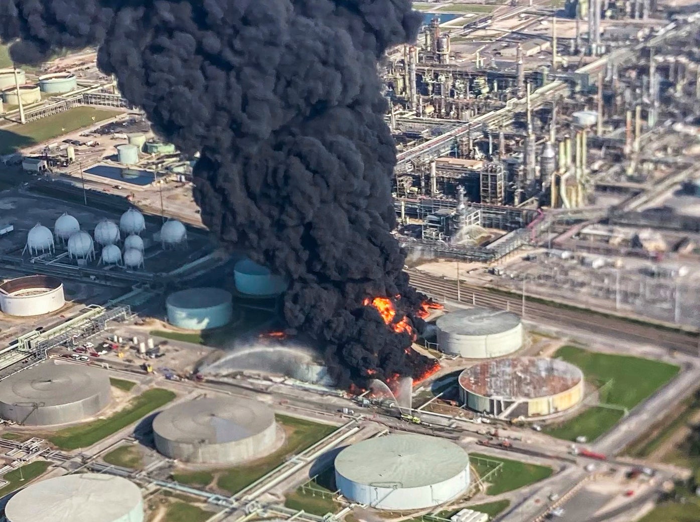Louisiana Refinery Fire