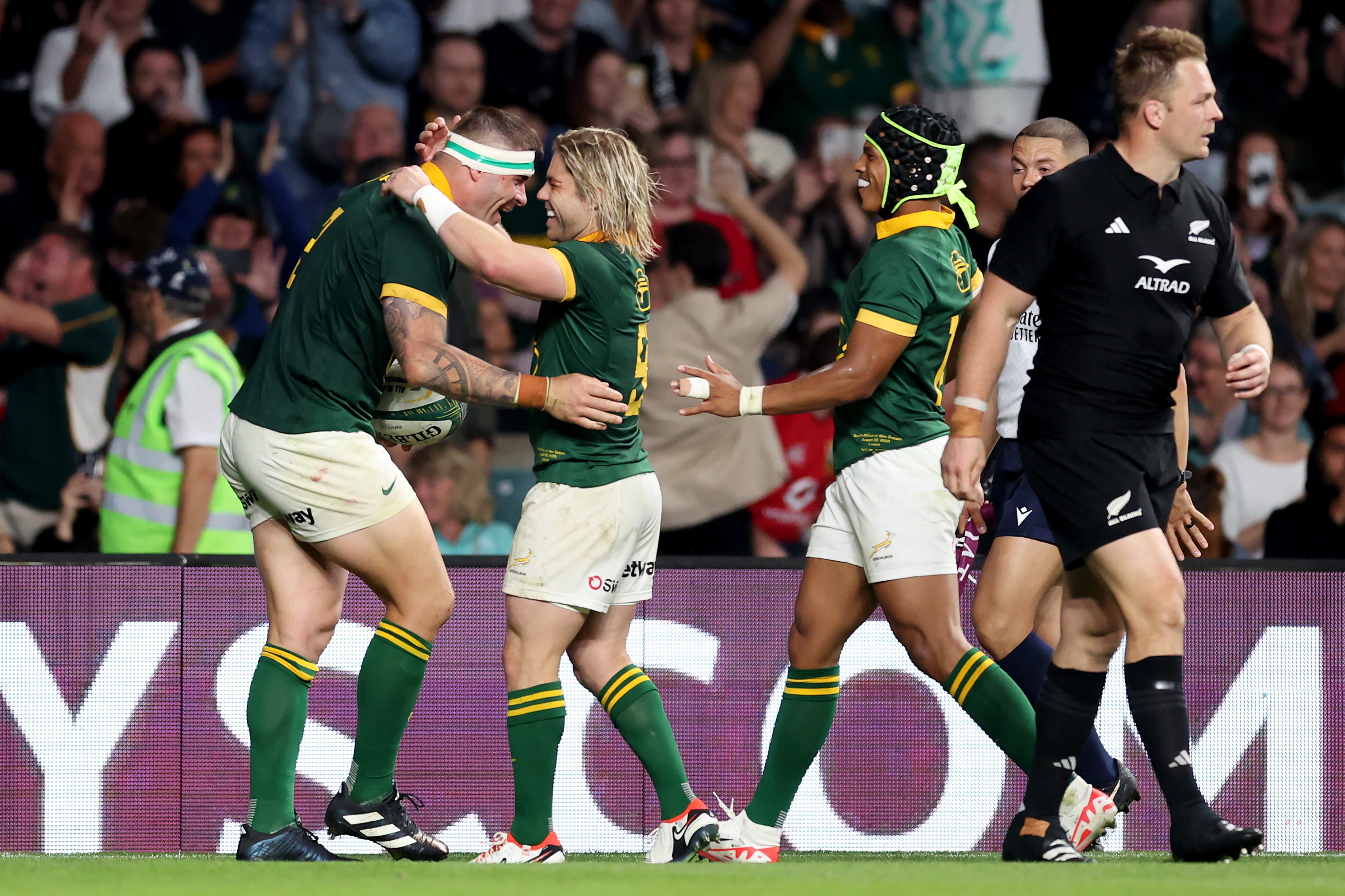 South Africa v New Zealand LIVE Rugby result and reaction after Springboks thrash All Blacks The Independent