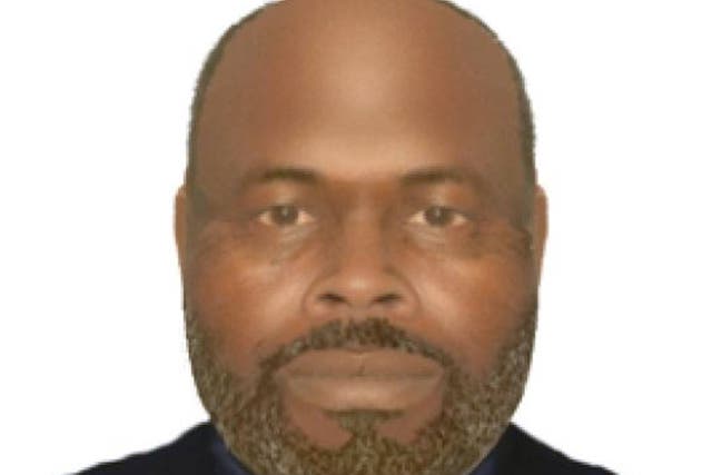 An e-fit image was released to show the man’s likeness (Metropolitan Police/PA)