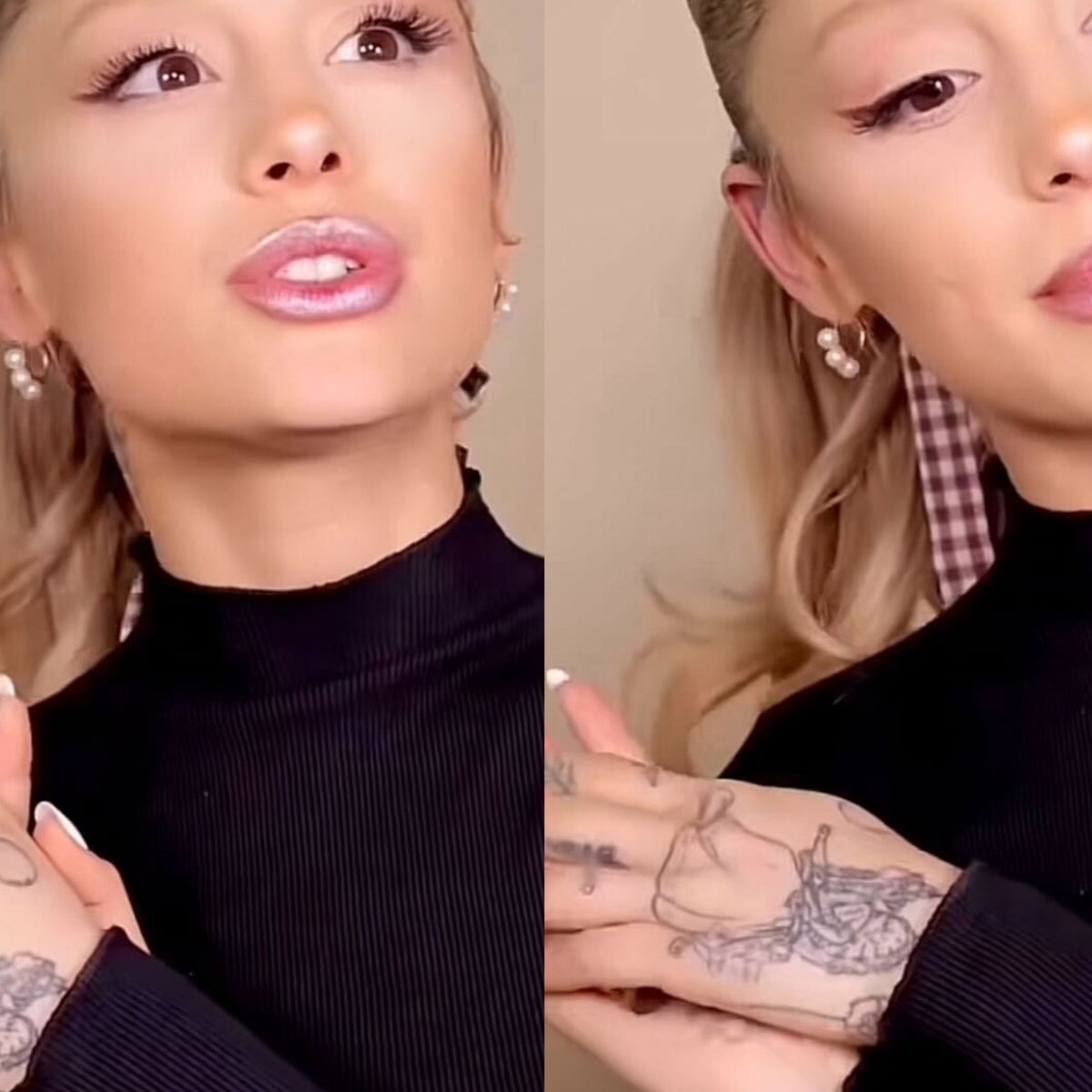 Ariana Grande Reveals Glinda Tattoo