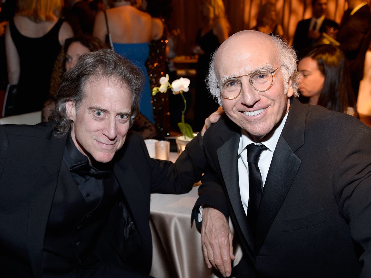 Larry David leads tributes to Richard Lewis: ‘Today he made me sob’