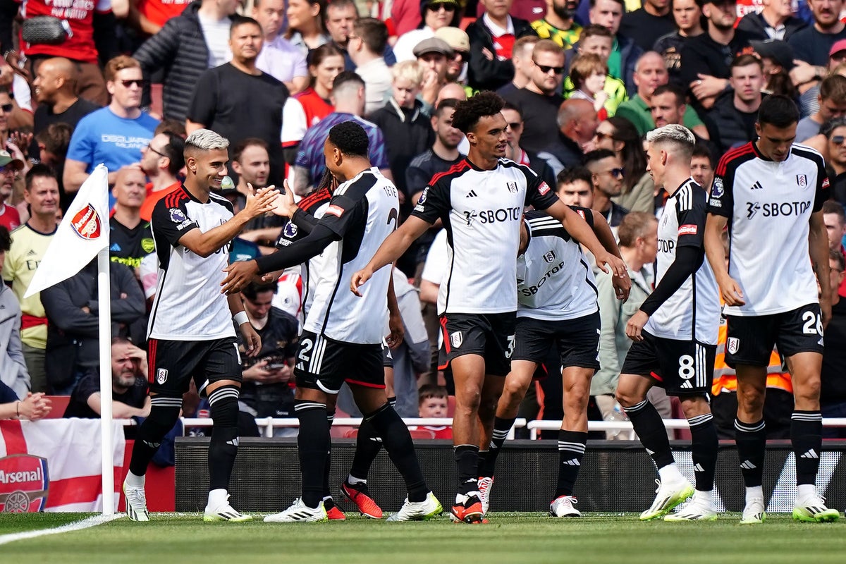 Joao Palhinha earns Fulham shock late point at Arsenal