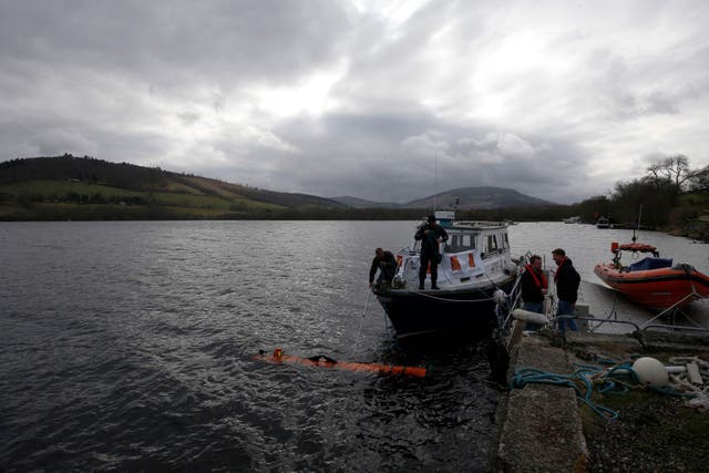 The biggest hunt for the Loch Ness Monster in 50 years is taking place this weekend (Danny Lawson/PA)