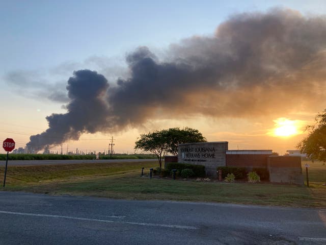 Louisiana Refinery Fire