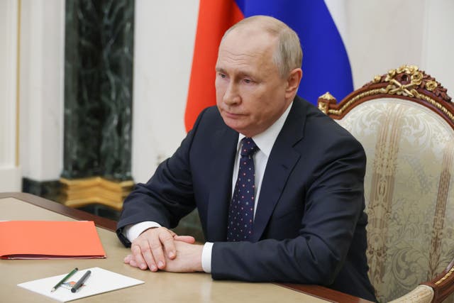 <p>Vladimir Putin has eulogised Yevgeny Prigozhin as a ‘talented businessman'</p>